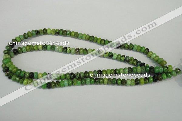 CAU55 15.5 inches 5*8mm rondelle Australia chrysoprase beads