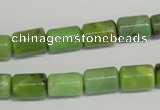 CAU57 15.5 inches 7*10mm tube Australia chrysoprase beads