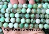 CAU578 15 inches 10mm round Australia chrysoprase beads wholesale