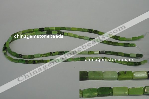 CAU59 15.5 inches 4*8mm cuboid Australia chrysoprase beads