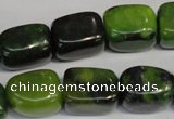 CAU60 15.5 inches 12*16mm nuggets Australia chrysoprase beads