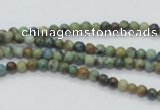 CAZ06 15.5 inches 4mm round natural azurite gemstone beads