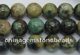 CAZ10 15.5 inches 12mm round natural azurite gemstone beads