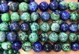 CAZ43 15 inches 10mm round azurite malachite beads wholesale