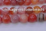 CBC402 15.5 inches 8mm A grade round orange chalcedony beads