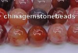 CBC405 15.5 inches 14mm A grade round orange chalcedony beads