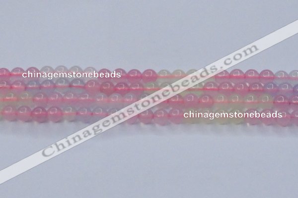 CBC421 15.5 inches 6mm round mixed chalcedony beads wholesale