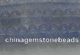 CBC441 15.5 inches 5*8mm rondelle blue chalcedony beads