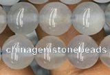 CBC732 15.5 inches 8mm round blue chalcedony beads wholesale