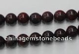 CBD152 15.5 inches 8mm round Chinese brecciated jasper beads