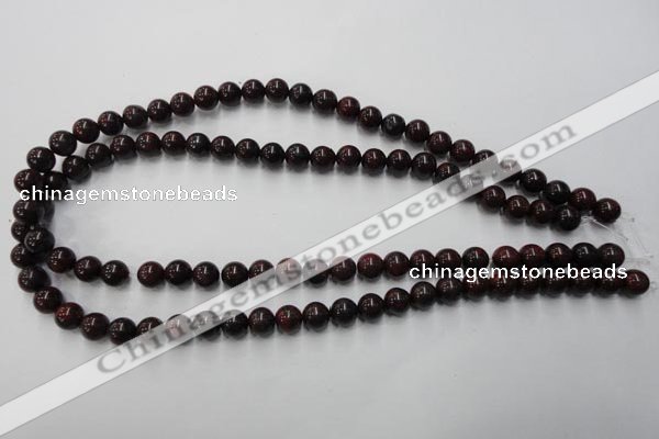 CBD152 15.5 inches 8mm round Chinese brecciated jasper beads