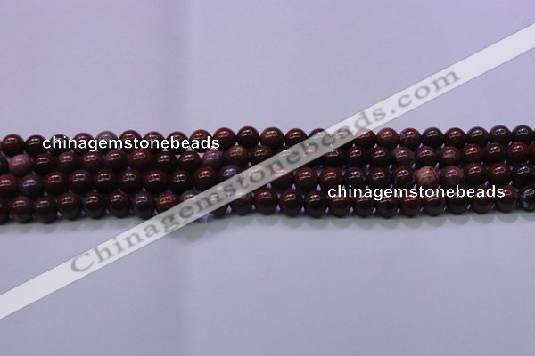 CBD300 15.5 inches 4mm round brecciated jasper beads wholesale