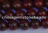 CBD353 15.5 inches 10mm round poppy jasper beads wholesale