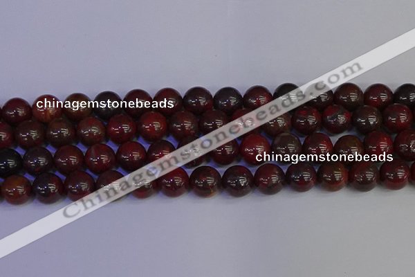 CBD355 15.5 inches 14mm round poppy jasper beads wholesale