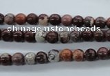 CBD60 15.5 inches 6mm round brecciated jasper gemstone beads