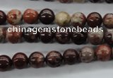 CBD61 15.5 inches 8mm round brecciated jasper gemstone beads