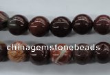 CBD62 15.5 inches 10mm round brecciated jasper gemstone beads