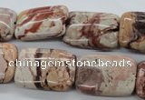 CBD79 15.5 inches 18*25mm rectangle brecciated jasper gemstone beads