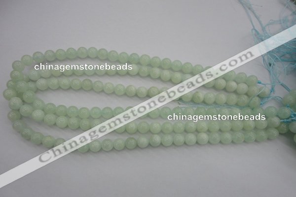 CBE03 15.5 inches 8mm round beryl gemstone beads wholesale