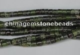 CBG74 15.5 inches 3*4mm heishi bronze green gemstone beads