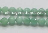 CBJ06 15.5 inches 8mm faceted round jade beads wholesale