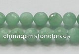 CBJ07 15.5 inches 10mm faceted round jade beads wholesale