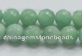 CBJ08 15.5 inches 12mm faceted round jade beads wholesale