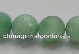 CBJ10 15.5 inches 18mm faceted round jade beads wholesale