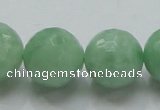 CBJ11 15.5 inches 20mm faceted round jade beads wholesale