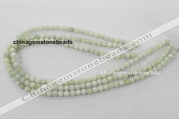 CBJ202 15.5 inches 6mm round butter jade beads wholesale