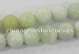 CBJ205 15.5 inches 12mm round butter jade beads wholesale