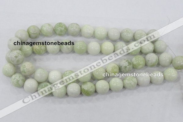 CBJ207 15.5 inches 16mm round butter jade beads wholesale