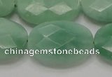 CBJ31 15.5 inches 22*30mm faceted oval jade beads wholesale