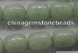 CBJ321 15.5 inches 12*16mm drum A grade natural jade beads