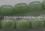 CBJ338 15.5 inches 12*16mm drum AA grade natural jade beads