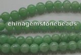 CBJ342 15.5 inches 6mm round AAA grade natural jade beads