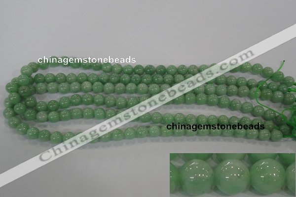 CBJ343 15.5 inches 8mm round AAA grade natural jade beads