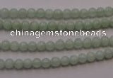 CBJ400 15.5 inches 4mm round natural jade beads wholesale