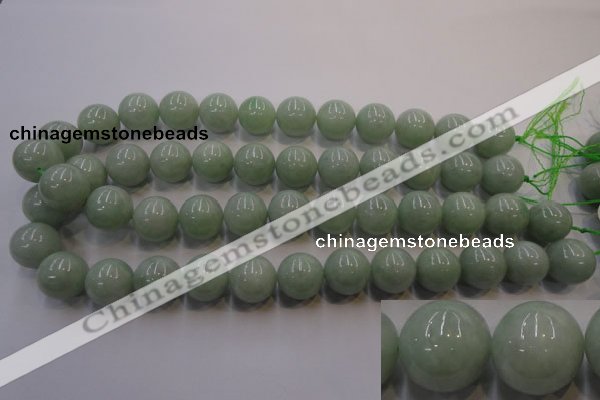 CBJ406 15.5 inches 16mm round natural jade beads wholesale