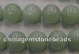 CBJ415 15.5 inches 14mm round natural jade beads wholesale