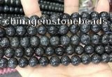 CBJ560 15.5 inches 10mm round black jade beads wholesale