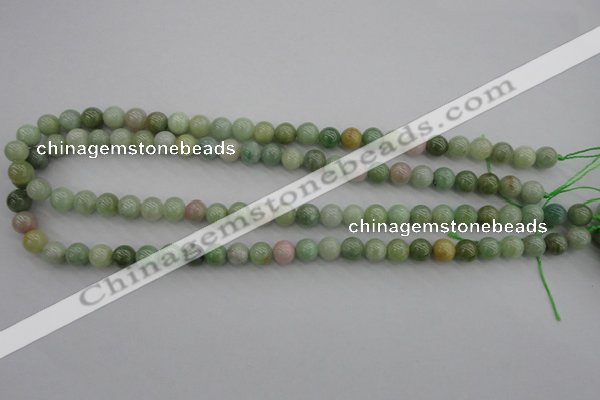 CBJ602 15.5 inches 8mm round jade beads wholesale