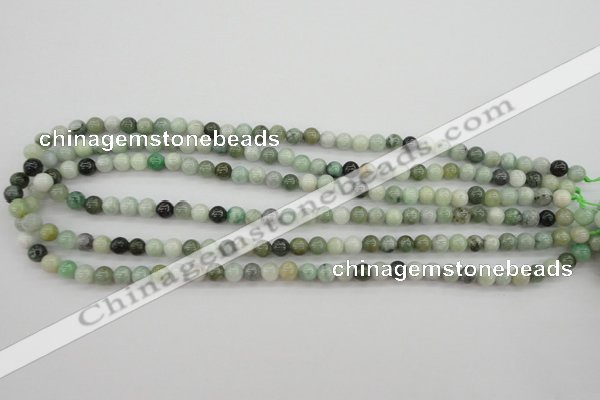 CBJ608 15.5 inches 6mm round jade beads wholesale