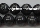 CBJ658 15.5 inches 10mm round black jade beads wholesale