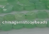 CBJ70 15.5 inches 7*9mm faceted rectangle jade gemstone beads