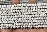 CBJ745 15.5 inches 4mm round dalmatian jade gemstone beads wholesale