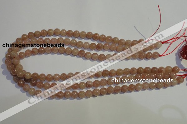 CBQ02 15.5 inches 6mm round strawberry quartz beads wholesale