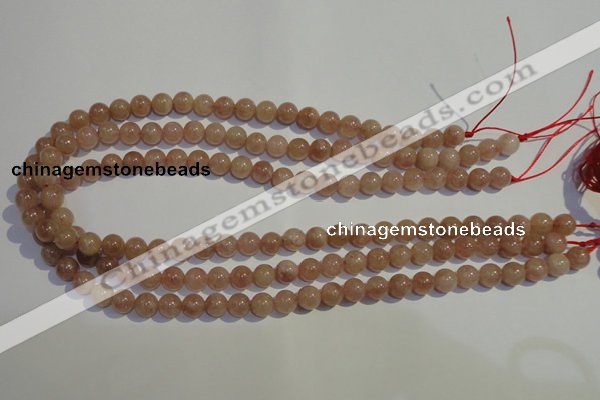 CBQ03 15.5 inches 8mm round strawberry quartz beads wholesale