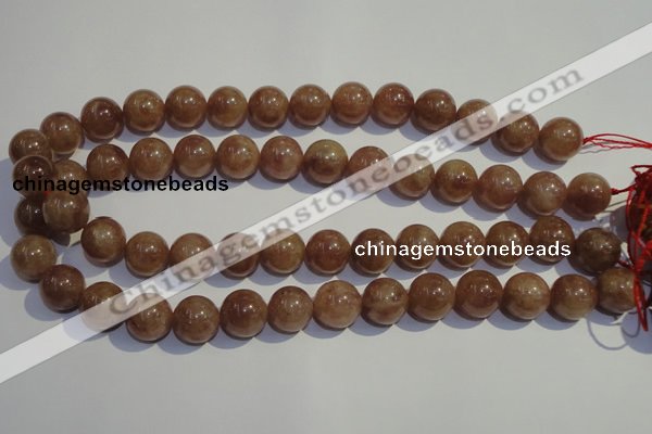 CBQ06 15.5 inches 14mm round strawberry quartz beads wholesale