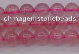 CBQ481 15.5 inches 6mm round strawberry quartz beads wholesale